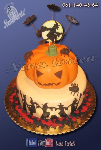 Halloween torta